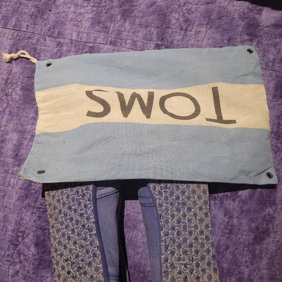 Toms Shoes, bluish, size 11 wide, but fits smaller - Picture 3 of 3